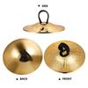 4 PZ Cimbali da Dita in Rame Piccoli Cimbali da Dita Danza del Ventre Mini Cimbali Strumento Musicale Piattini Punta-dita per Danza