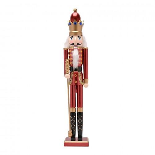 Rød Tre Nøtteknekker 60cm