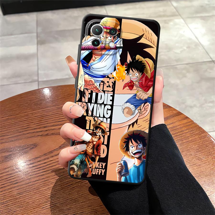 Case for Xiaomi Mi CC9Pro 10T 13 9T 11T 14 Pro 9 10 11 13 Lite Phone Cover Anime Luffy Zoro
