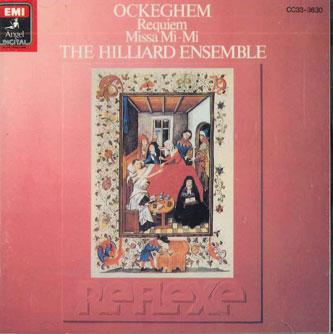 

CD PAUL HILLIER - Ockeghem Requiem CC333630 TOSHIBA EMI Japan Obi Classical
