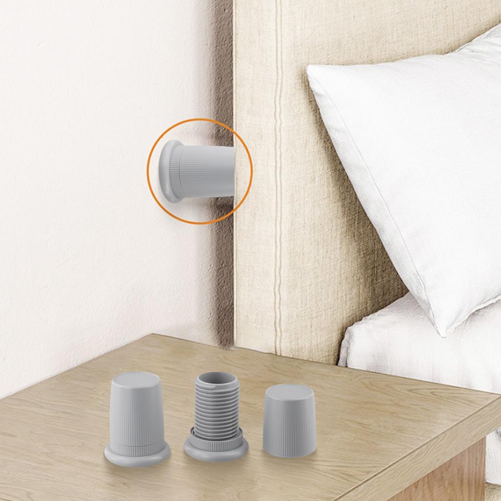 2PCS Adjustable  For Furniture Feet Mats Bed Risers Skid Raiser Mats Table Chair Lift Foot Base Furniture Height Increasing Pad