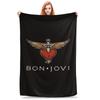American Rock Band Blanket Home Flannel Blanket Sofa Blanket Gift Small Blanket