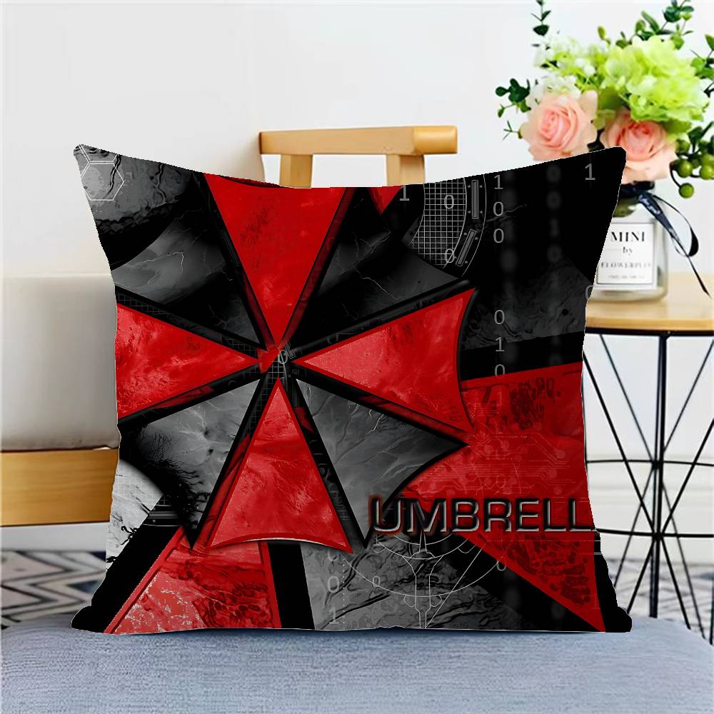 R-Resident Evil Cushion Cover Polyester Sofa Cushions Decorative Throw Pillows Home Decoration Pillowcover