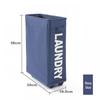 Wheeled Oxford Cloth Laundry & Storage Basket for Clothes and Yoga Mats