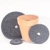 20pcs Degradable Round Weeds Barrier Mats Ecological Grass Mat  For Garden Tree Protection