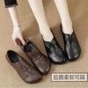 Shoes for Women High Quality Soft Leather Casual Shoes Classic Women Loafers Soft Soled Walking Flat Shoe Moccasins Women Shoes