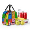 Borse Pranzo Termiche R-Rainbowed Friend Merch Per Scuola Borsa Porta Cibo Frigo Termico Portatile Pranzo