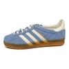 Adidas Originals Gazelle Indoor Comfortable Versatile Training Shoes Women Shoes Blue KH6038