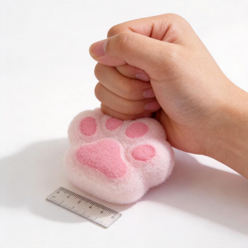 Tpr Stress Relief Toy With Cat Paw Shape For Kids And Adults