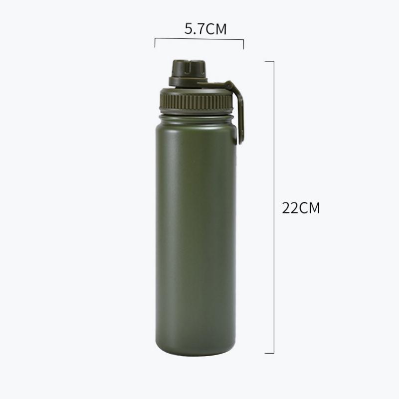 64/40/32oz Insulated Water Cup Sports Bottle Water Bottles Stainless Steel Pure Titanium Vacuum Portable Leakproof Outdoor Cup