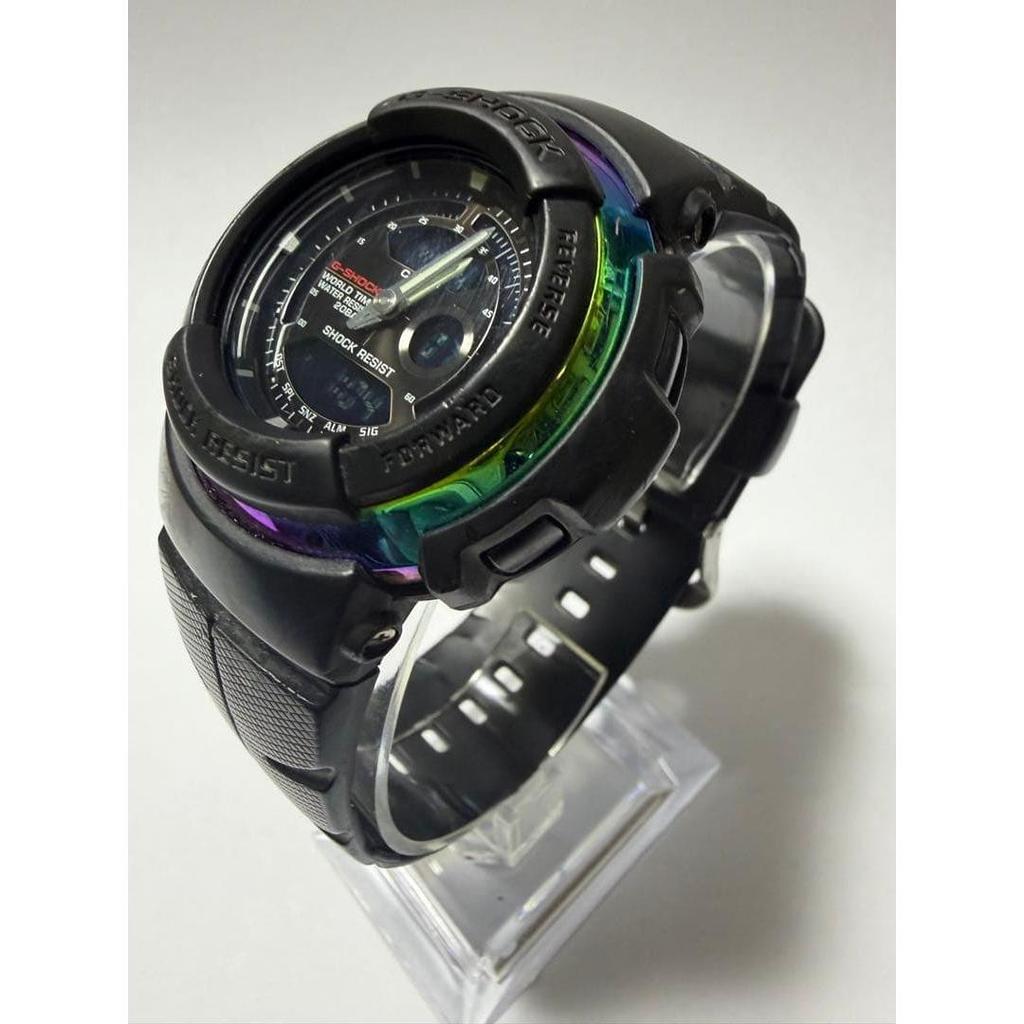 Used CASIO G-SHOCK G306X Rainbow Bezel Watch