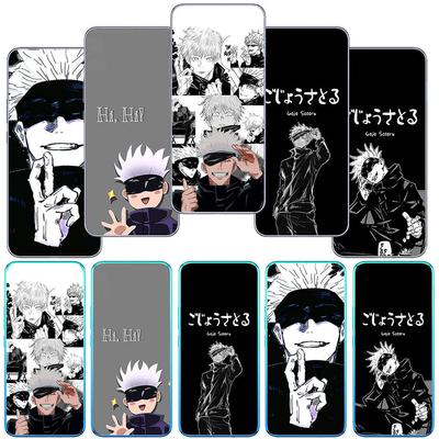 Skirtas Motorola Moto Edge 40 30 neo G54 G24 G84 iPhone 15 14 Xiaomi Redmi Note 13 12 11 Pro Samsung Galaxy A54 Jujutsu Gojo Satoru Kaisen Hot Phone Case