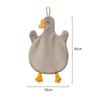 Duck Shaped Cleaning Towel Thicker Rag Cute Dishcloths  Bathroom