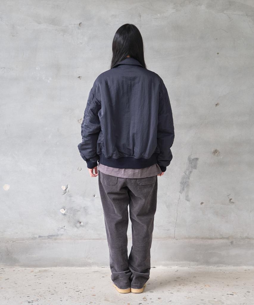 HORLISUN Airborne Nylon Padding Jacket Navy