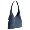COACH Brooklyn Cow Leather Shoulder Bag Small Women's Denim Blue CW637-B4LD