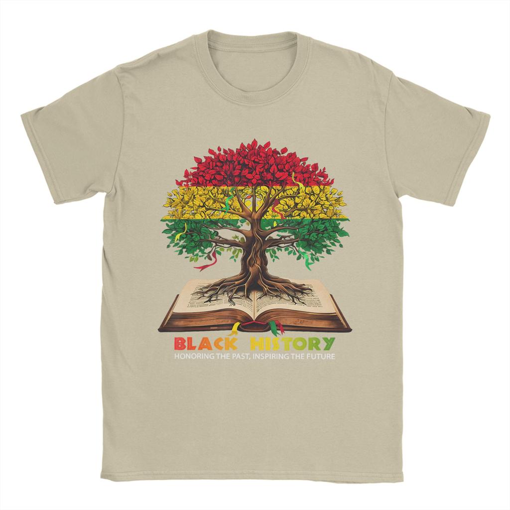 T Shirt Summer Honoring Past Inspiring Future Unisex Women Black History Month Leisure TShirts for Unisexs Y2K Short Sleeve Top Tees
