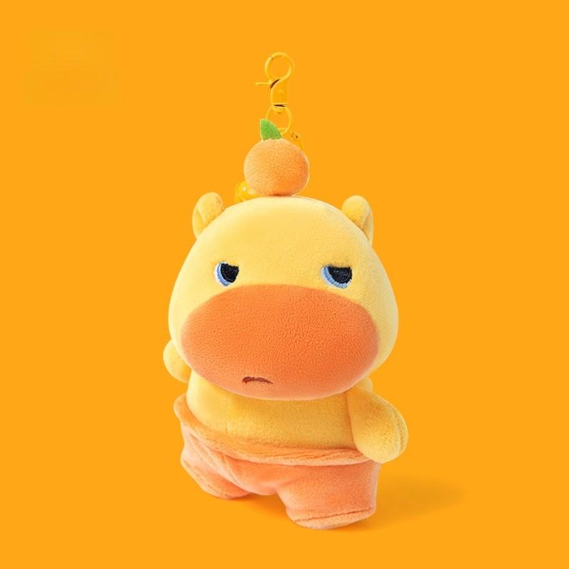 Capybara Unhappy Expression Plush Doll Pendant For Children And Fans
