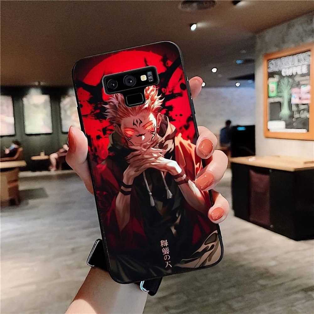 Чехол для телефона Аниме J-jujutsu K-kaisen Для Samsung S 24 Fe 25 Ultra Plus 20 Lite 21 30 22 23 24 22 Ultra 5G Fundas Samsung S24