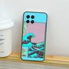Great Wave Retro Cyber Statue Case For Samsung Galaxy M06 M16 M36 M56 M15 M11 M31 M21 M53 M13 M32 M52 M35 M55 M14 M34 M54