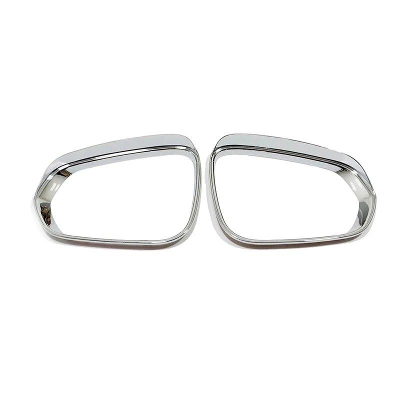 Pentru Lexus RX 200t 300 350l 450h 500h 2016-2022 ABS capac oglinzi laterale din carbon, suprapunere cu vedere din spate, stil auto cromat