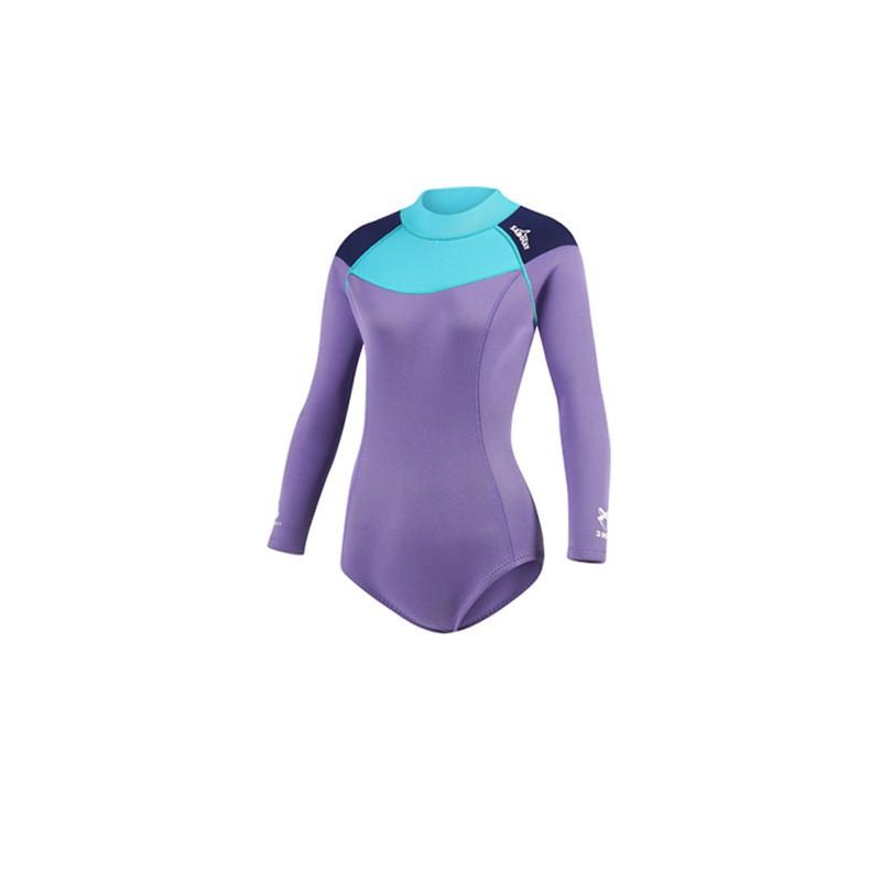 Womens 2mm Neoprene Full Wetsuit Set With Integrated Dive Socks Snorkeling Surfing Scuba Diving Winter Spring Fall