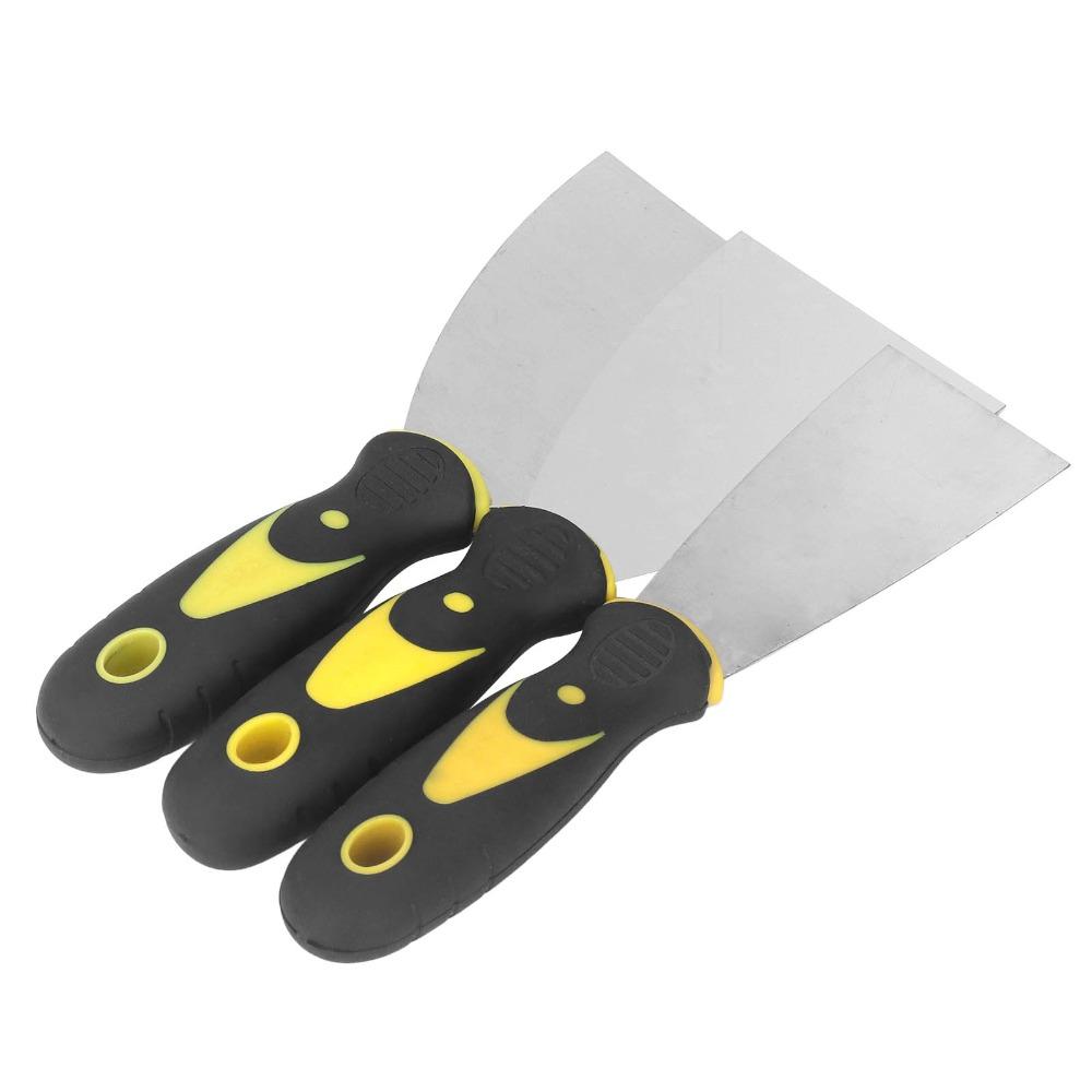 3PCS Wallpaper Scraper Paint Scraper Tool Drywall Repair Tool for Cement Wallpaper Mud Adhesive