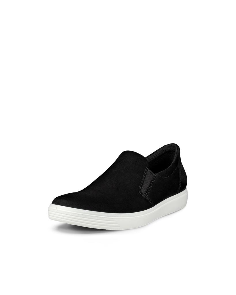 ECCO Classic Sneakers W Women's Genuine Leather Sneakers 21869302001 Black, Size 24.0 Cm, 3E