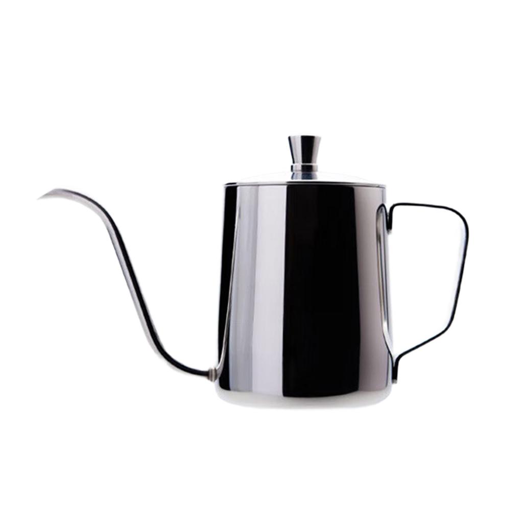 Coffee Hand Brewing Pot Stainless Steel Pour Over Kettle Gooseneck Coffee Pot Kitchen Tools for Home Office Enduring