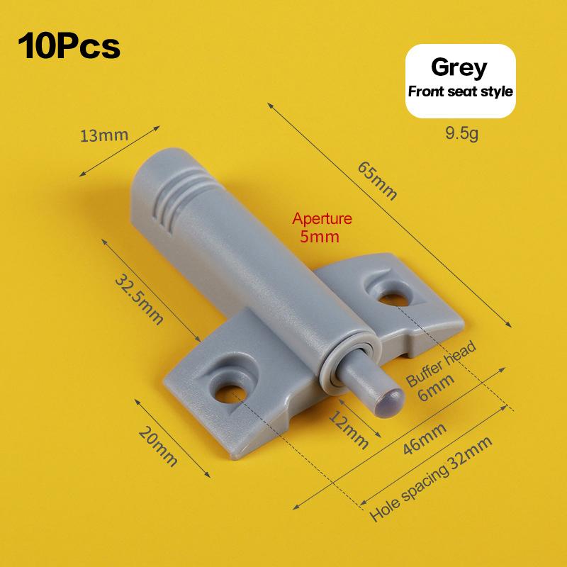 Practical Furniture Hardware Accessories, 10PCS Soft Close Cabinet Catches Damper Buffers for Door Stop