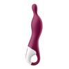 Satisfyer 1 Berry vibrator Portio Above the Deep inside the Pinpoint Soft tip head Flexible Medium orgasm Medium orgasm development Vibrator Electric