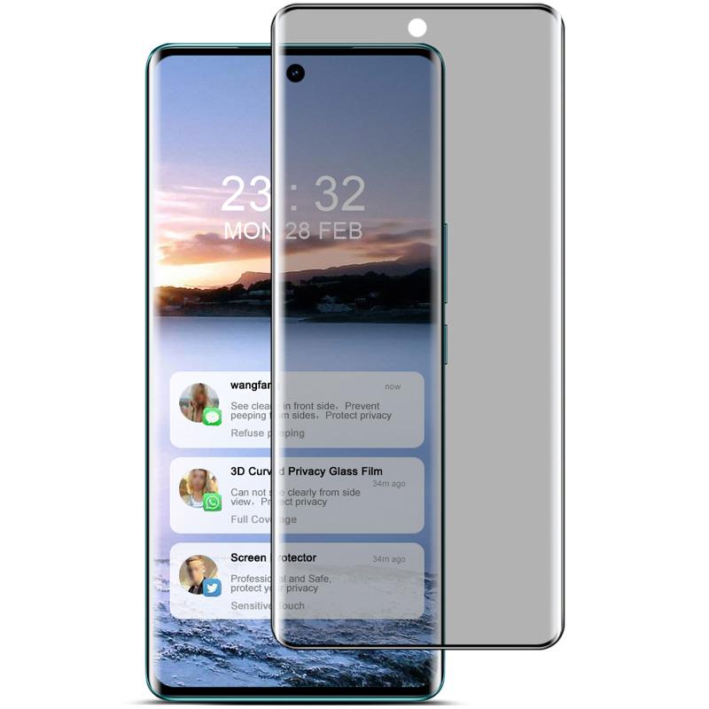 IMAK For vivo V30 5G/V30 Pro 5G Anti-Spy Privacy Screen Protector 3D Curved Tempered Glass Film