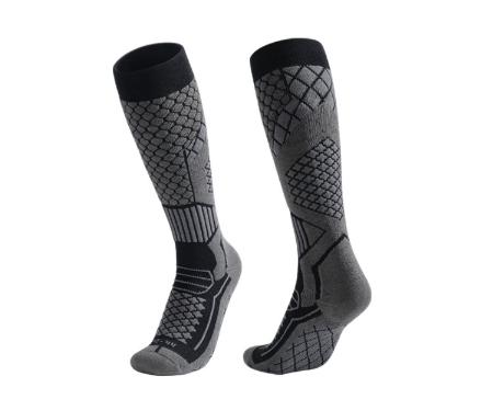 Ski Compression Socks For Men Women Thermal Cycling Socks With Cushion Sole Moisture Wicking Hiking Socks Winter Warm Long Socks