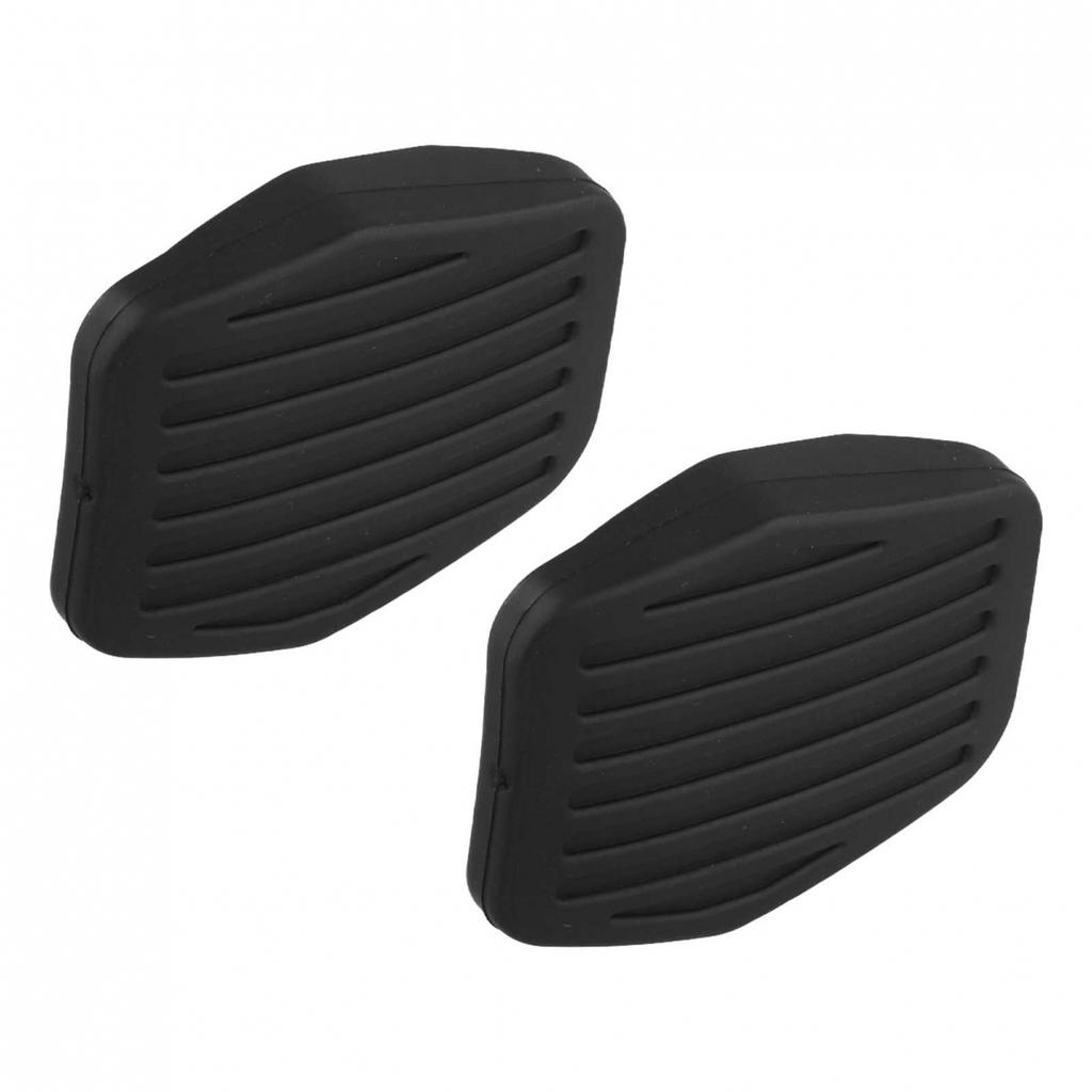 Car Brake Brake Clutch Cover Replacement 2pcs Black Rubber