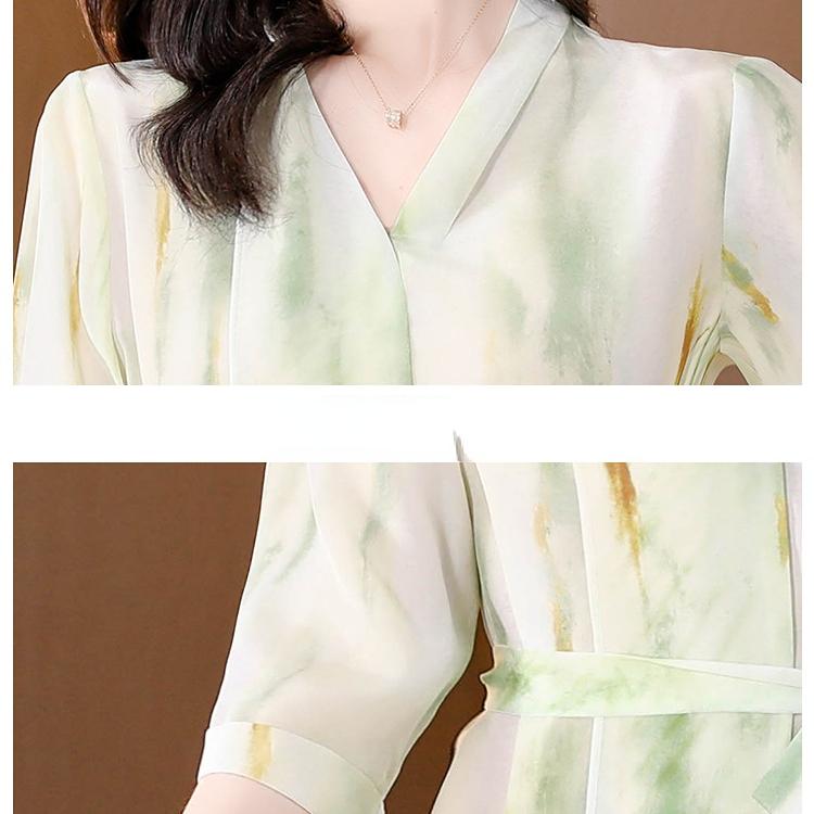 Summer Fashion Dress for Women New V-neck Holiday Vintage Style Casual Dresses