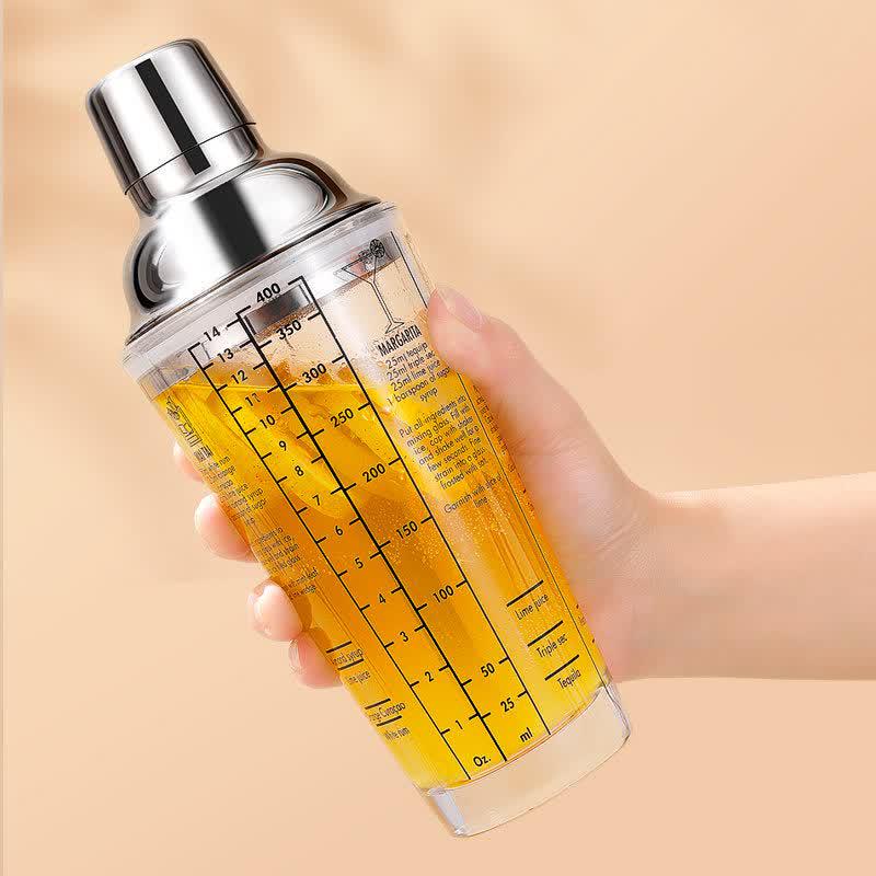 UOBO Glass Cocktail Shaker & Bartending Tool Set