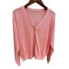 2025 Spring/Summer Women's Japanese Style V-Neck Knit Cardigan