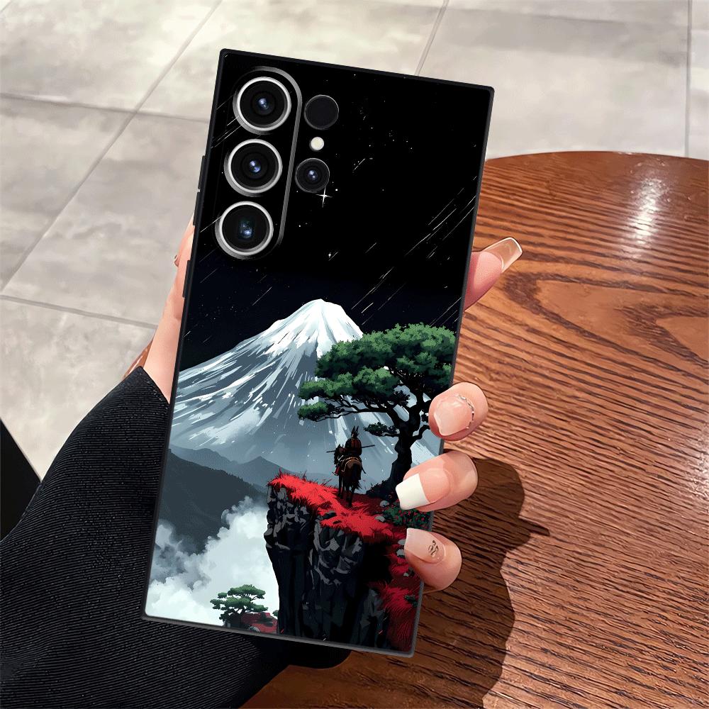 Funda Phone Cover Case for Samsung Galaxy S26 Ultra S20 Ultra S10 S9 Note 20 8 9 10 S25 Plus S24 S21 FE S23 Creative Mountain