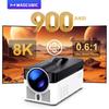 Magcubic HY450 Video Projector Ultra Short Throw Projector Auto Offset 8K 4K Native 1080p Projector 900ANSI BT5.4 WiFi6 Voice Su