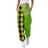 Women's Casual Fashion Christmas Print Sweatpants With Drawstring Waistband And Cuffed Legs