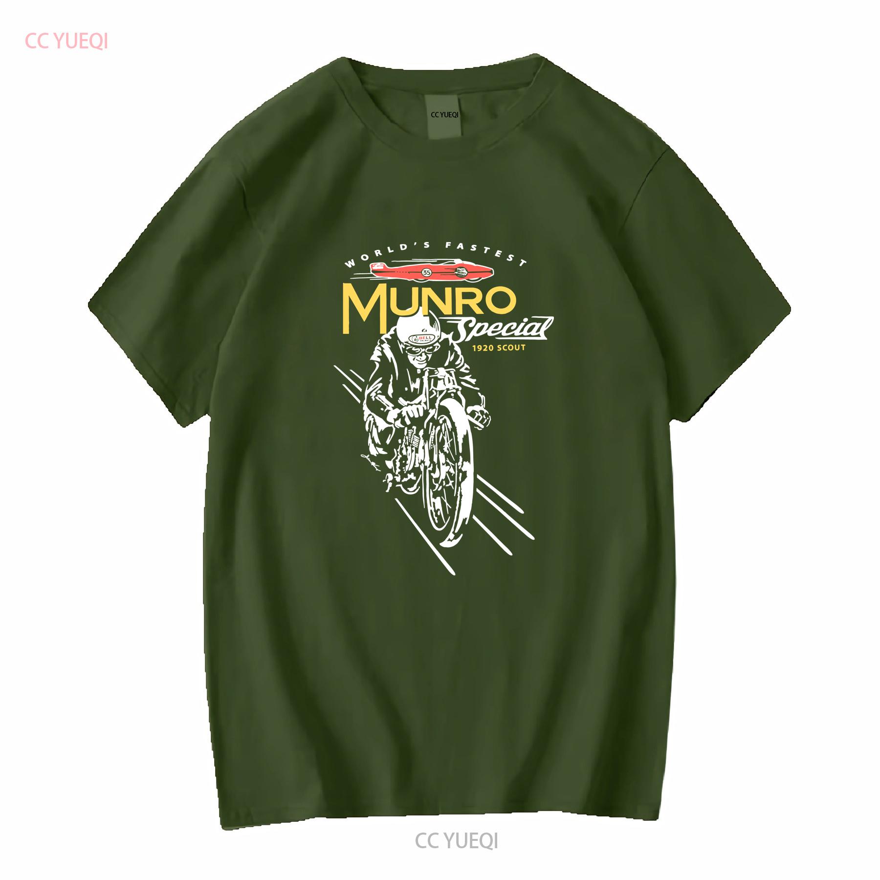 NATIONALES MOTORRAD-MUSEUM Anamosa Iowa T-SHIRT XL Munro Special 1920 Scout vintage Gewaschen Leicht Bequem 3XL black