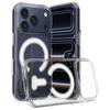 MagSafe Clear Acrylic PC Hybrid TPU Phone Case