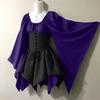 Women Fashion Long Sleeve Vintage Dress Cosplay Party Evening Night Formal Dress