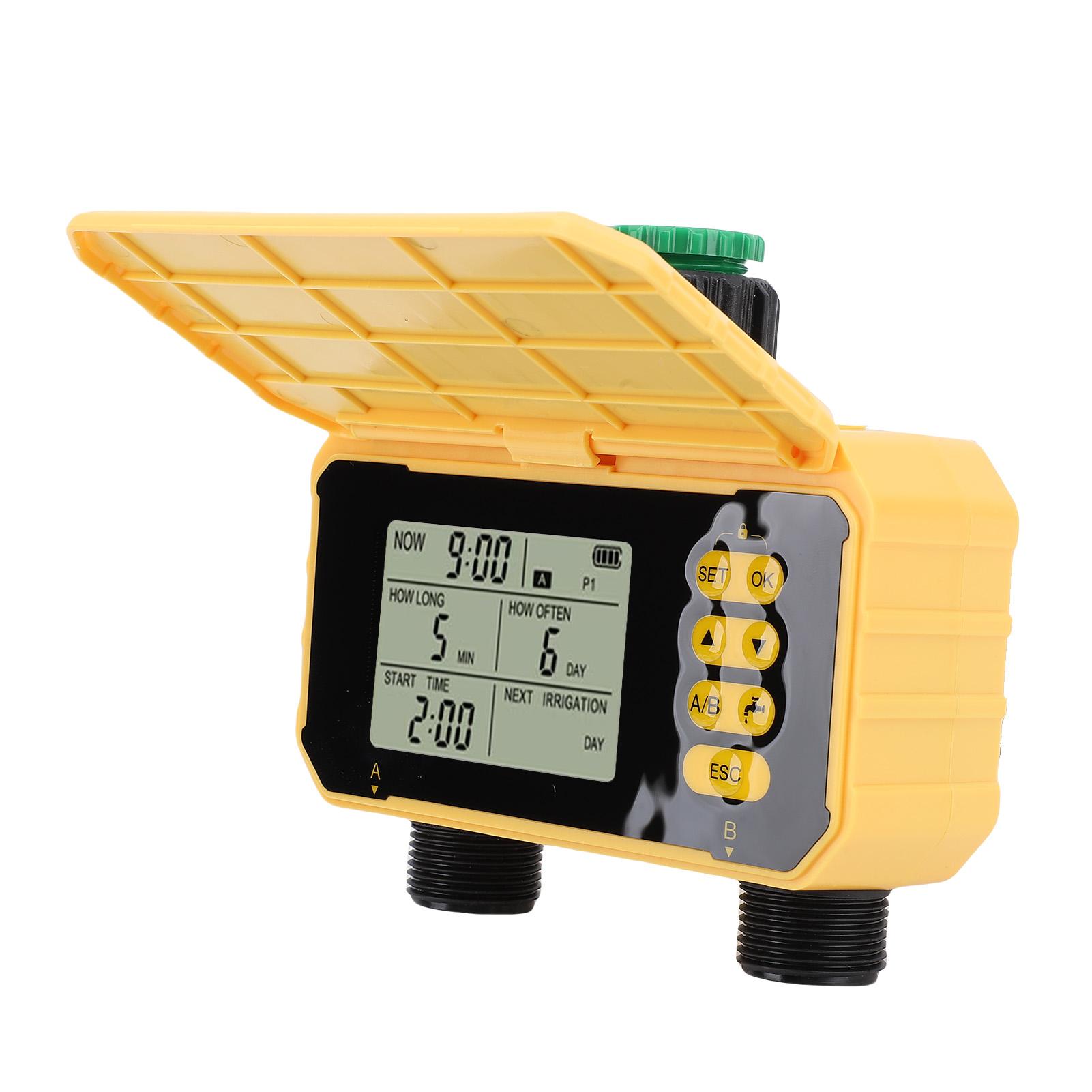 

Солнечный спринклер Таймер Двойной выход Реверсивная регулировка Автоматическая система полива Орошение