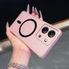 Frosted Semi Clear Magnetic Phone Case for Xiaomi Redmi 15C 5G,15C 4G Soft TPU Shockproof Cover
