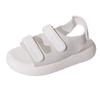 2025 Summer New Velcro Casual Sports Sandals Lightweight Thick Sole with One Word Fashion Shoes Korean Version of Women's Shoes