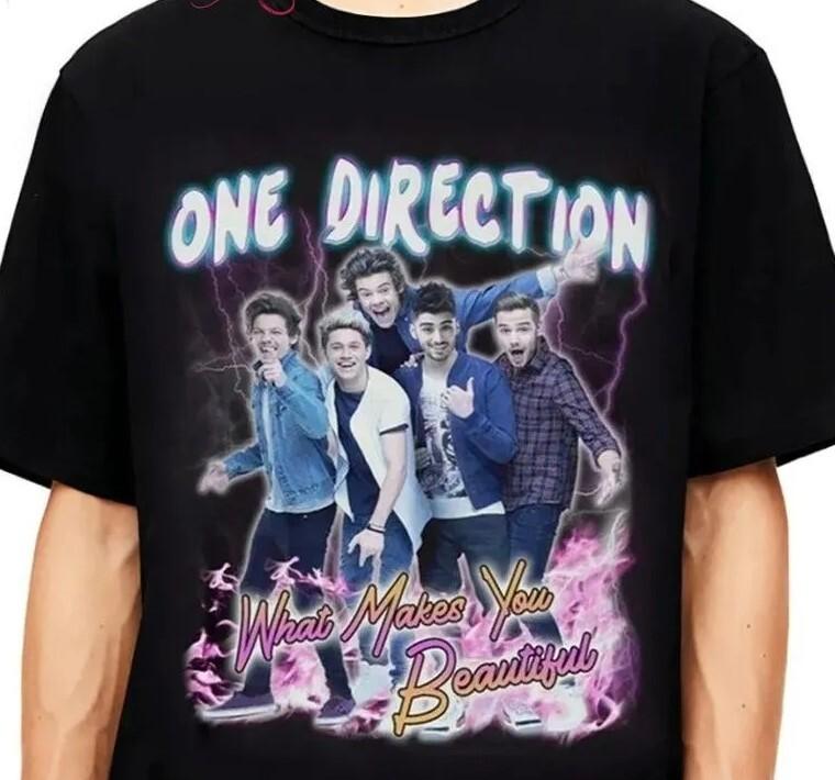 One Direction What Make You Beautiful Unisex Classic HH03241 Unisex T-Shirt L 1990₽