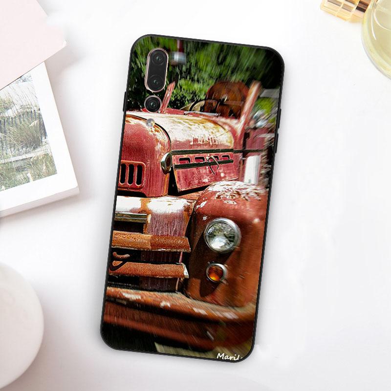 

Old Retro Tractors Car For Huawei Nova 12i 12s 11i 7i 8i Y73 Y70 Y90 Y60 Y72 Y61 Y91 9 10 SE P30 Pro P40 Lite Case Huawei Nova 3i