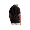 Polo Ralph Lauren Logo Embroidered Striped Trim Casual Short Sleeve Polo Shirt Men Polo Shirts Black 710842621-001
