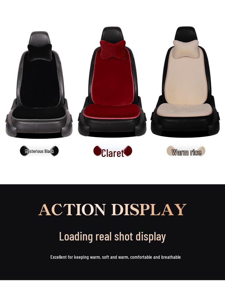 Volkswagen Jetta VA3/VS5/VS7 Plush Velvet Winter Car Seat Cushion