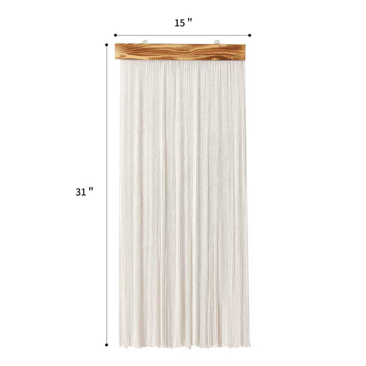 2026 Деревянная бахромчатая настенная гобеленовая декорация, Богемский ручной работы тканый гобелен, Фон для стены 40*90cm